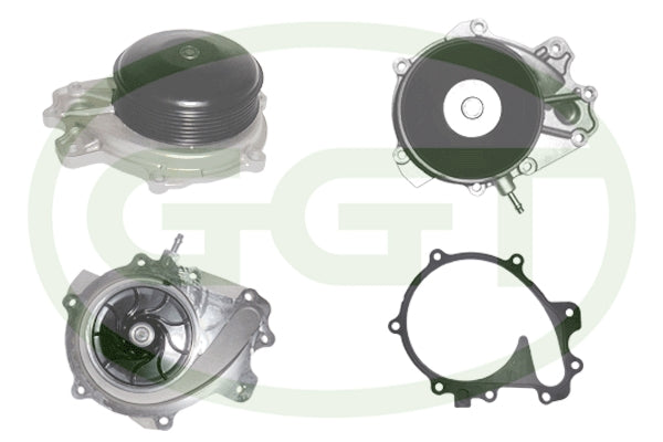 משאבת מים VALEO למרצדס E-CLASS 2009-2023 / מרצדס GLE 2018-2023 ועוד 20 דגמים W177 W242/246 W205 S205 C205 מק"ט VAL529672