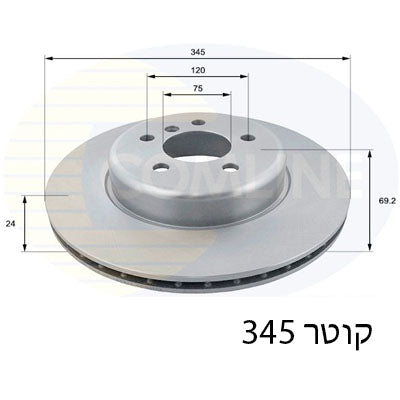 צלחות בלם FEBI לב.מ.וו 5-SERIES / ב.מ.וו 6 2009-2026