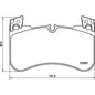 צלחות בלם FEBI ללנדרובר RANGE-ROVER / לנדרובר DEFENDER 2013-2026