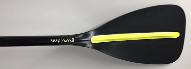 שוט לסאפ מוט פייבר 3 חלקים להב ABS מתכוונן מתאים לחותרים מנוסים תוצרת SEAPRO