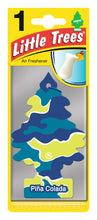 Load image into Gallery viewer, מפיץ ריח עץ ריח Little Tree pina colada LITTLE TREES