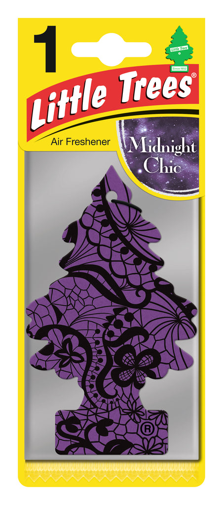 מפיץ ריח עץ ריח LITTLE TREE MIDNIGHT CHIC LITTLE TREES
