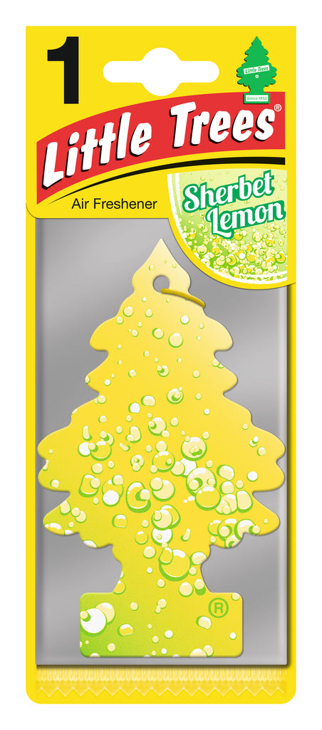 מפיץ ריח עץ ריח LITTLE TREE SHERBET LEMON LITTLE TREES