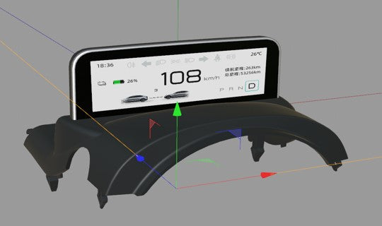 מסך קדמי "OBD 4.6