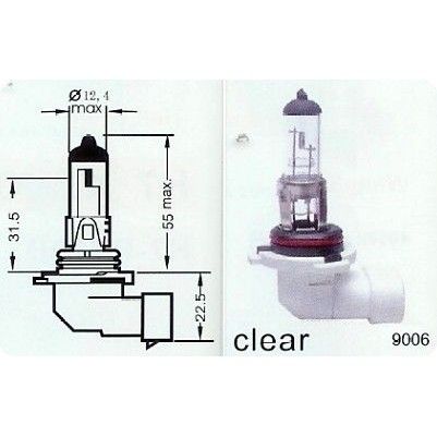 נורה HB4 AMERICAN EAGLE 55W 12V גבוה 9006 מק"ט AE4