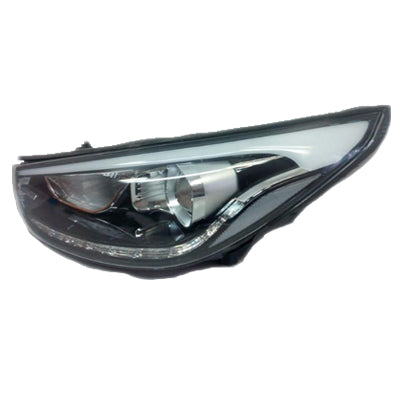 פנס ראשי שמאלי DEPO ליונדאי IX35 2013-2015 / יונדאי TUCSON 2016-2016 ix35עד15 +לד מק"ט DEP282878EM2L