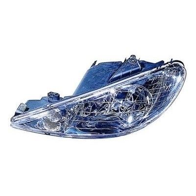 פנס ראשי ימני DEPO לפיג'ו 206 2000-2005 2XH7 98>08 P206 מק"ט DEP5501121ER