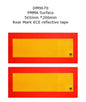 סט מדבקות לנגרר ECR70 20X56