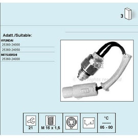 מתג מאוורר FACET ליונדאי ACCENT 1994-2005 / יונדאי VERNA 1994-2000 ועוד 2 דגמים יוניט לנטרה 2יצ'+חוט 16ממ מק
