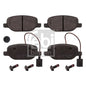 רפידות בלם אחורי FEBI לאלפא רומיאו GIULIETTA 2010-2020 ג'וליאטה 1.8/2.0L מק