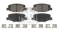 רפידות בלם אחורי FEBI לסקודה FABIA 2007-2026 / סיאט LEON 2005-2020 ועוד 42 דגמים מק