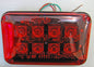פנס לד מהבהב 6X4 אד 12/24V FEDERAL SIGNAL