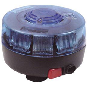 פנס גג מהבהב לד LM300 מג' נטען כ FEDERAL SIGNAL
