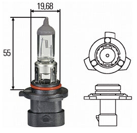 נורה HB4A HELLA 55W 12V H קצר מק