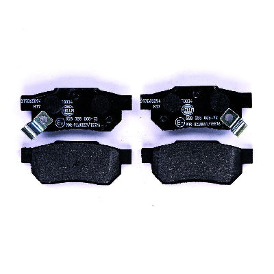רפידות בלם אחורי HELLA להונדה JAZZ 2002-2026 / הונדה CIVIC 1995-2001 ועוד 4 דגמים ג'אז ג'אז היבריד מק"ט 8DB355005731