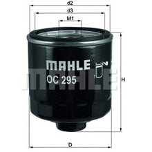טען תמונה למציג הגלריה, מסנן שמן MAHLE לסקודה FABIA 1999-2014 / סקודה OCTAVIA 1996-2013 ועוד 28 דגמים פאביה רומסטר מק"ט OC295