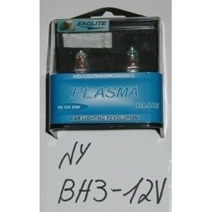 נורה H3 AMERICAN EAGLE סט נורות 12V צבעוני מק"ט NYBH3-12V