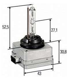 נורה D1S OSRAM קס' 35W מק