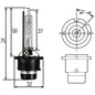 נורה D2S OSRAM קס' 35W מק