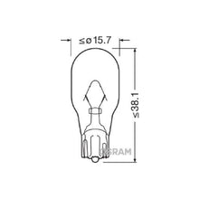 טען תמונה למציג הגלריה, נורה WY16W OSRAM תקע מק"ט OSR921NA