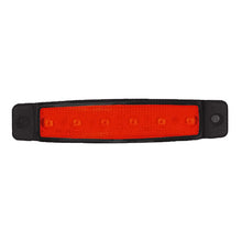 טען תמונה למציג הגלריה, פנס צד 24V אד מלבן 6 לד 12-36V