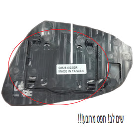 זכוכית מראה שמאלי לטויוטה COROLLA 2014-2026 קורולה +חמ מק