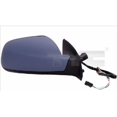 מראה צד שמאלי לפיג'ו 307 2003-2006 01>05 P307 חש+חמום+לצבע מק"ט QM441702EHPL