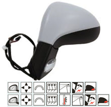 Load image into Gallery viewer, מראה צד ימני לפיג'ו 207 2008-2012 P207 חש+חמ+את+ק+חישן מק"ט QM44386207EBR