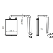 Load image into Gallery viewer, רדיאטור לאיסוזו D-MAX 2012-2026 חימום דימקס מק"ט RAD700717