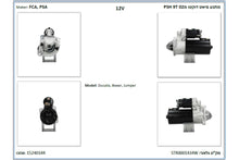 Load image into Gallery viewer, מתנע PSH לפיאט DUCATO 2005-2020 / פיג'ו BOXER 2002-2002 מPSH 9T מק"ט STR0001434W