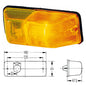 פנס איתות ימני HELLA למרצדס SPRINTER-2-T-VAN / פולקסווגן TRANSPORTER 1990-2026