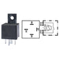רליי NO 40A X4 12V +נגד HELLA
