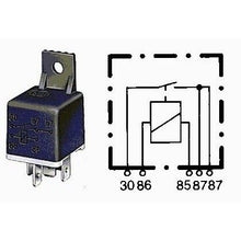 טען תמונה למציג הגלריה, רליי 87+87 40A X5 12V HELLA