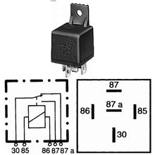 טען תמונה למציג הגלריה, רליי 20/30A X5 12V-מחליף 87+87a HELLA