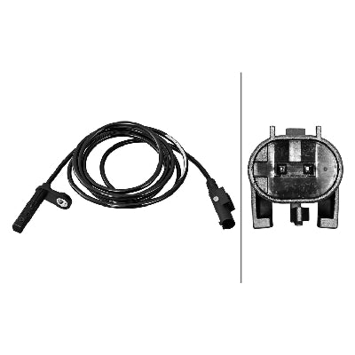 חיישן מהירות אחורי שמאלי ABS HELLA למרצדס בנץ SPRINTER 2006-2019 | HEL6PU35821711