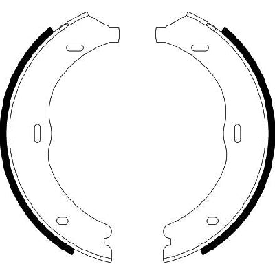 צלחות בלם HELLA למרצדס V-CLASS / מרצדס VITO 2003-2026