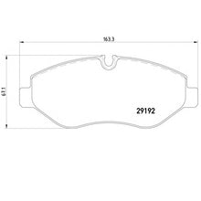 Load image into Gallery viewer, צלחות בלם HELLA למרצדס בנץ VITO / מרצדס בנץ V-CLASS 2010-2021 ועוד דגם אחד