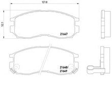 Load image into Gallery viewer, צלחות בלם HELLA למיצובישי SPACE / מיצובישי GALANT 1993-2004