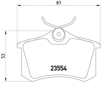 צלחות בלם HELLA לרנו GRAND-SCENIC / רנו MEGANE 2002-2026