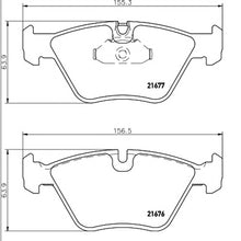 טען תמונה למציג הגלריה, צלחות בלם HELLA לב.מ.וו 5-SERIES 1997-2003