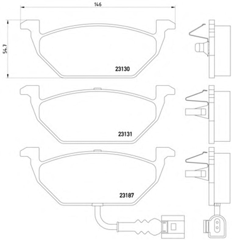 צלחות בלם HELLA לסקודה CITIGO / סקודה OCTAVIA 1997-2026
