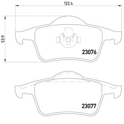 צלחות בלם HELLA לוולוו S80 / וולוו S60 1999-2010
