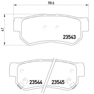 צלחות בלם HELLA ליונדאי SONATA / קיה SPORTAGE 2001-2022 ועוד 8 דגמים