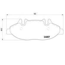 טען תמונה למציג הגלריה, צלחות בלם HELLA למרצדס VITO / מרצדס VIANO 2004-2026
