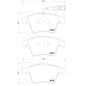 צלחות בלם DR!VE+ לפולקסווגן TOUAREG / פולקסווגן MULTIVAN-T5 1990-2016