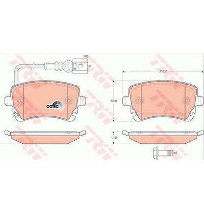 צלחות בלם HELLA לפולקסווגן T6 / פולקסווגן T5 2004-2026