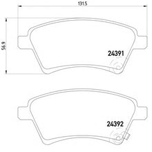Load image into Gallery viewer, צלחות בלם HELLA לסוזוקי SX4 2007-2026