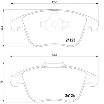 צלחות בלם TRW לפורד GALAXY / פורד MONDEO 2007-2026