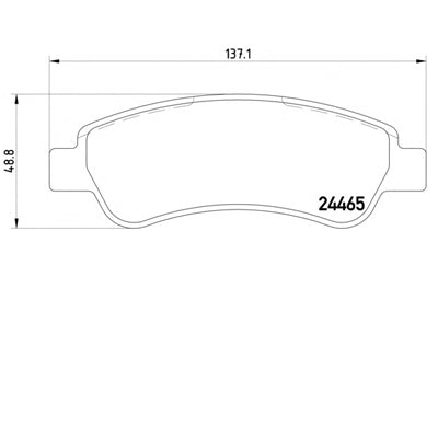 צלחות בלם TRW לפיאט DUCATO-BUS / פיאט DUCATO 2007-2026