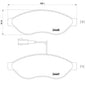 צלחות בלם HELLA לפיאט DUCATO-BUS / פיאט DUCATO 2007-2026